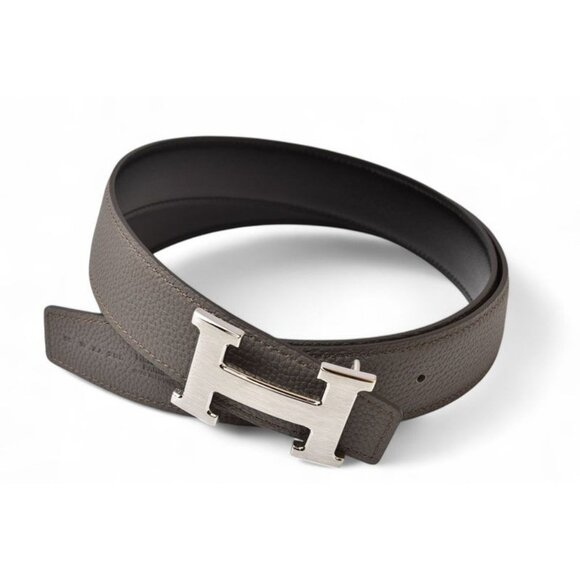 Hermes Belt Reversible Constance Size 95 H Buckle Box Calf Togo Black main image 5